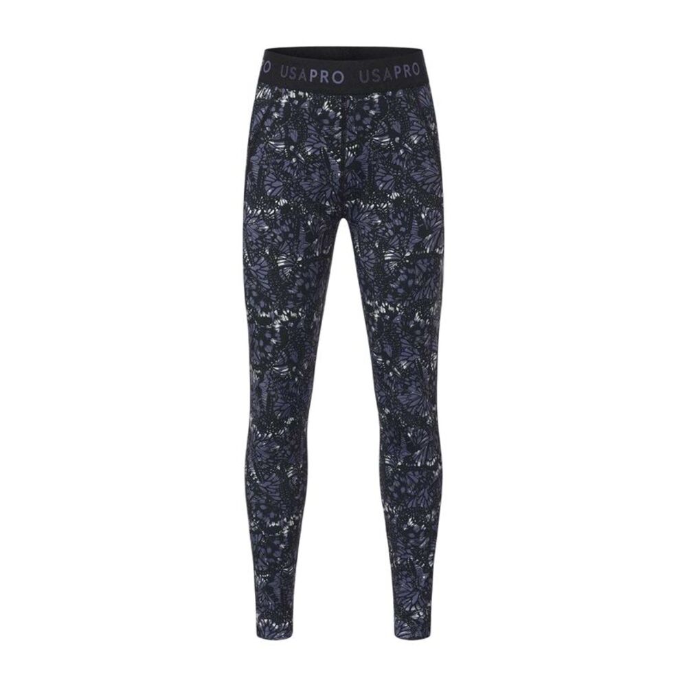 USA Pro Girls Pro Leggings / Black
